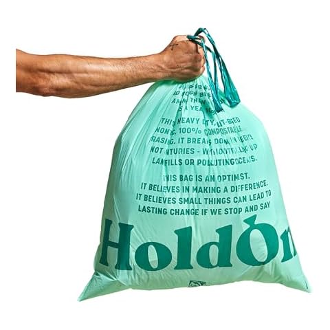 HoldOn Large Trash Bags 13 Gallon Cover