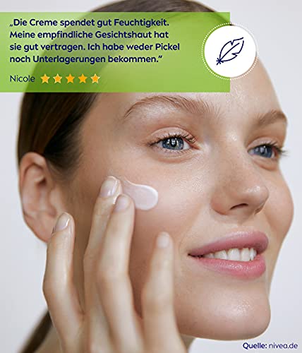 Nivea Natural Balance Rijke Dagverzorging voor Droge en Gevoelige Huid, met Biologische Kamille, Jojoba- en Amandelolie… - Afbeelding 5