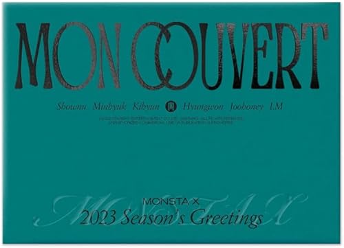 SALUDOS DE LA TEMPORADA DE LUNES X 2023: MON COUVERT (CALENDARIO DE PARED ver.)