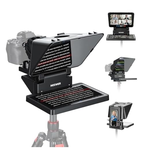 NEEWER X11 2 in 1 Teleprompter 11" with Monitor, Supports Screen Mirroring