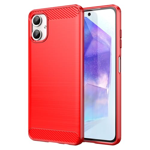 Coque Samsung Galaxy A06 anti-choc rouge pour éviter les bris
