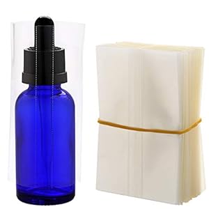 SZCJMYKJ Schrumpffolie für Glasflaschen, 200 Stück