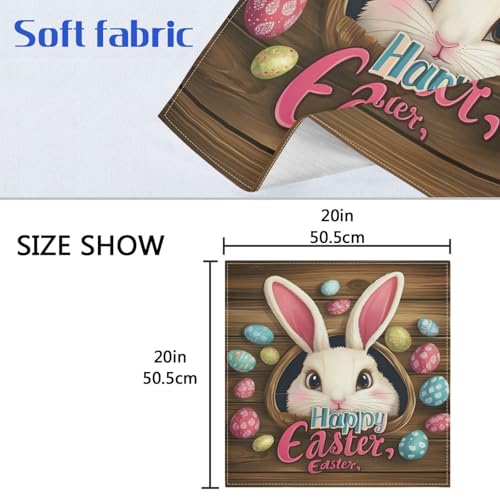 Servilletas de Tela Multicolor 20x20 pulgadas Pack x6 miniatura 6