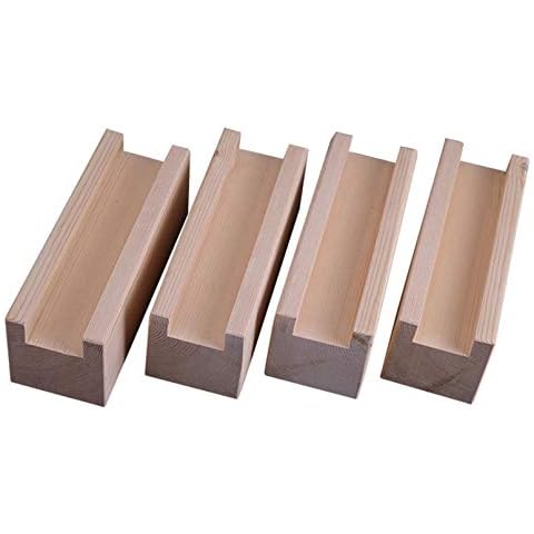 4 StüCk MöBel Risers Aus Holz Cover