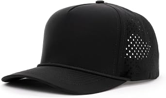 Outdoor Performance Hat - Water & Sweat Resistant Hats - Breathable & Moisture-Wicking Snapback