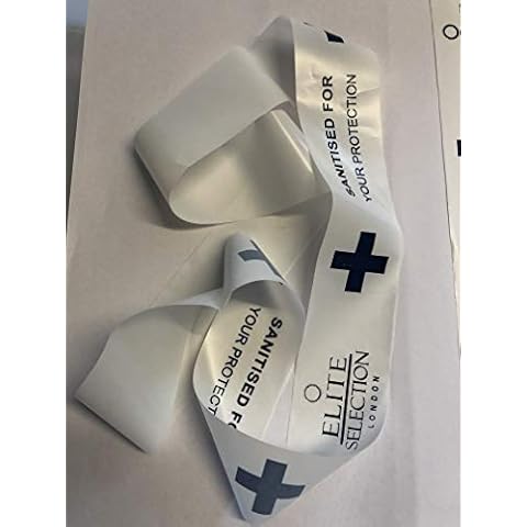 Eurosplash WHITE Hygiene Sanitary disposable Toilet Strips, for Hotel, B&B Guest House, Euro, Pack of 250 Cover