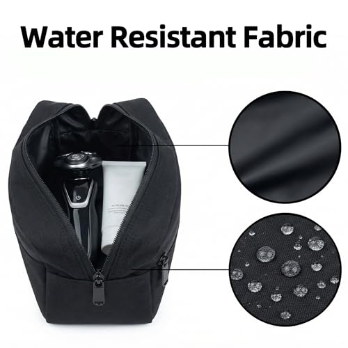 DSYSC Trousse de toilette de voyage pour femme et homme, petite trousse de maquillage – Image 3