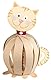 Ursus 23250099 - Funny Paper Balls Haustiere, Material für 6 Funny Paper Balls, Durchmesser ca. 7 8 cm, 30 Papierstreifen mit Zubehör, vorgelocht, inklusive Bastelanleitung, für Kinder