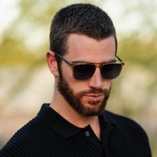 Image of WearMe Pro Premium Polarized Double Bar Sunglasses for Men and Women UVA and UVB