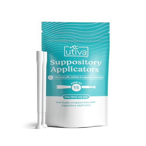 Szio+ Utiva Suppository Applicator for Women - Disposable Vaginal Suppository