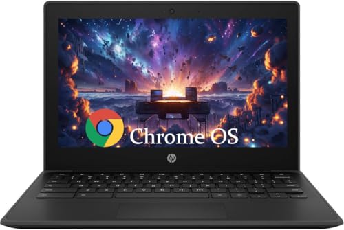 HP Chromebook 11 G9 EE Laptop Business, écran d'affichage 11,6', MediaTek 8183 2,0 GHz, RAM 4 Go, SSD 32 Go, clavier QWERTY américain, système d'exploitation chromé (renouvelé)