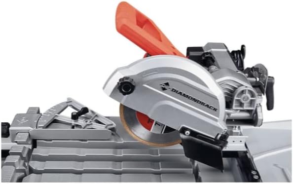 Miniatura 8 de House of Contractors Inc. HOC DBS7 Diamondback 7 pulgadas 1.5 HP - Sierra de azulejos húmedos de alta resistencia + 90 días de garantía, plata