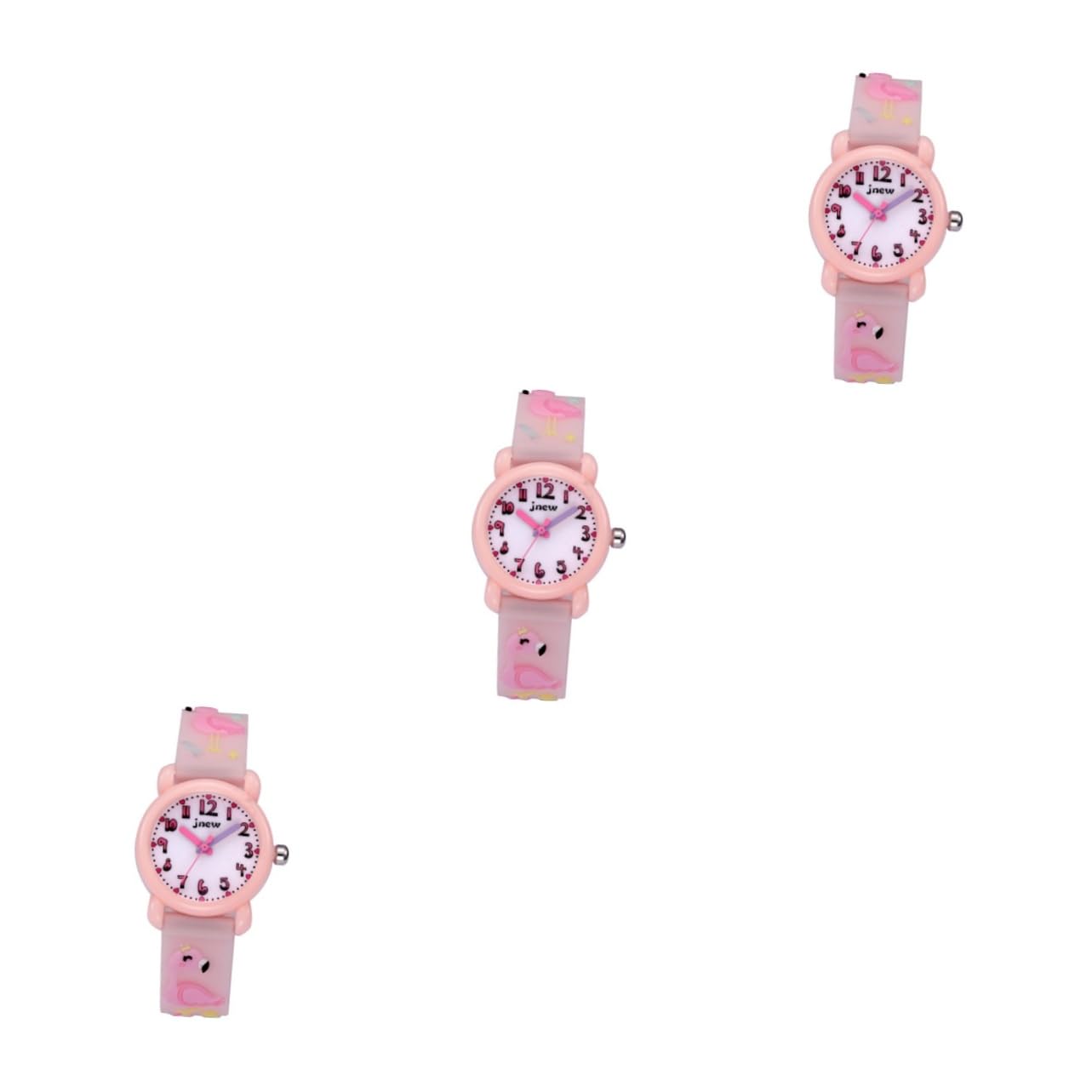SAFIGLE2 Pcs Fashion Watch for Kids Waterproof Digital Watch Girl Watch Boys Waterproof Watch Girls Watches Ages 7-10 Kid Flamingo Boy Child Purple Water Proof Table