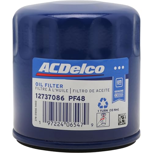 ACDelco GM Original Equipment PF48 (12737086) Oil Filter