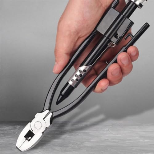 6 Inch Safety Wire Pliers, 0.3-0.7mm Lock Wire Twisting Tool for Automotive and Mechanical Repair, 6-inch Black - Image 2