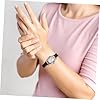 IMIKEYA Orologio da polso da donna vintage con cinturino in stile retrò, orologio al quarzo, per eventi casual e #5
