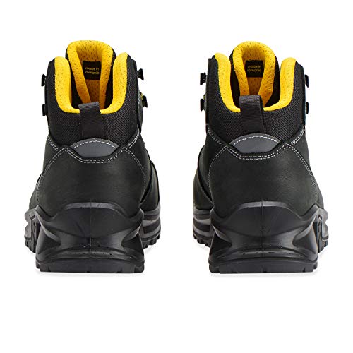 Diadora Country Mid S3 SRC, Mocassino Uomo, Nero