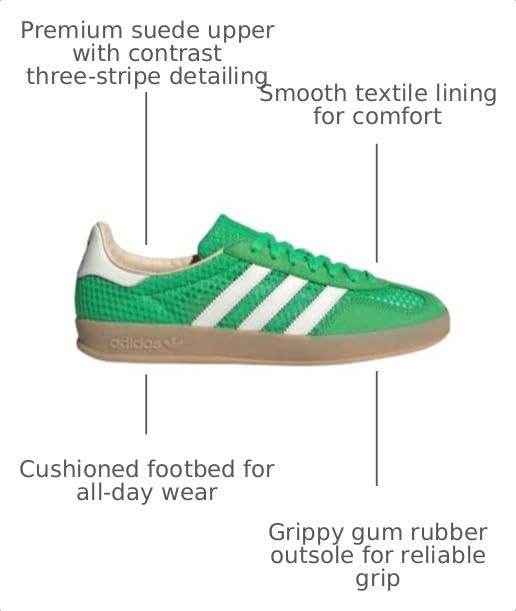 Image of adidas Originals Gazelle Indoor Mens Sneaker | Casual Shoes