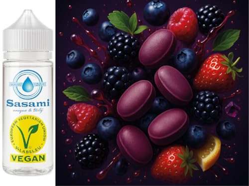 Aroma concentrado mezcla de bayas Northern Chill Sasami vegano para vapeo