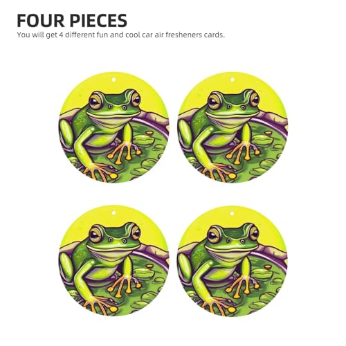 Hojas aromatizantes para auto Frog in a pond miniatura 2
