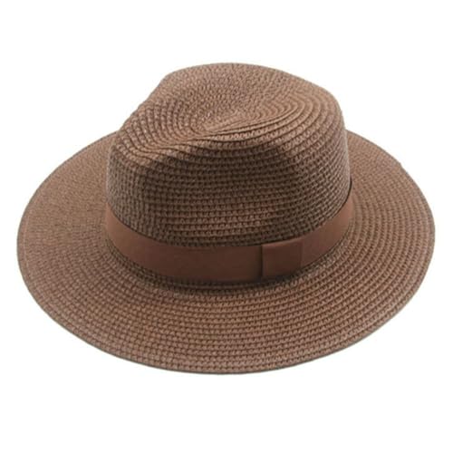 The Tie Hub Wide Brim Panama Straw Hat for Men
