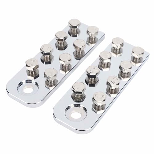Bloque de terminales de batería resistente al calor de aluminio para cableado multipunto 7