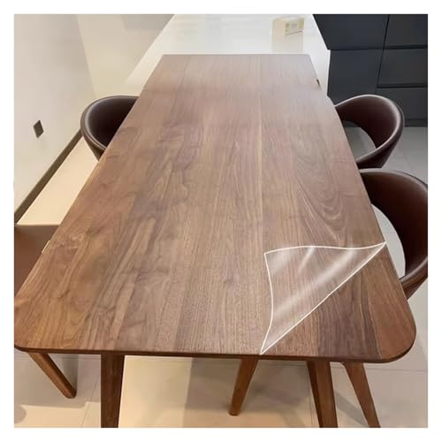 Película protectora invisible mate para muebles, transparente, extraíble, sin residuos, papel de contacto transparente para mesas de comedor, escritorios, armarios