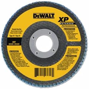 Dewalt Accessories DW8312 4.5-in. 60-Grit Zirconia Flap Disc - Quantity 1010