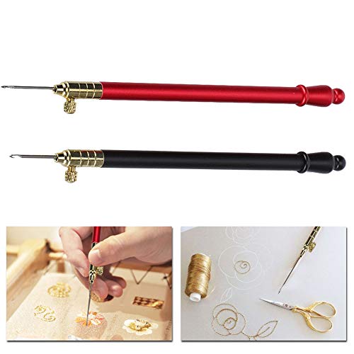 Tambour Embroidery Kit, Tambour Hooks with Needles, Crochet Hooks Set, French Bead Tambour Embroidery Kit - Image 2