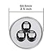 VEXUNGA 45/7.5uF AC Capacitor 45 7.5 MFD 370/440/450 VAC CBB65B Dual Run Start Capacitors for Air Conditioner Compacitor Motor or Compressor Fan or Condenser Straight Cool