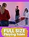 PartyPongTables.com 8-Foot Beer Pong Table w/Dry Erase Surface & LED Lights, Dry Erase w/LED Lights (PPT-082220231)