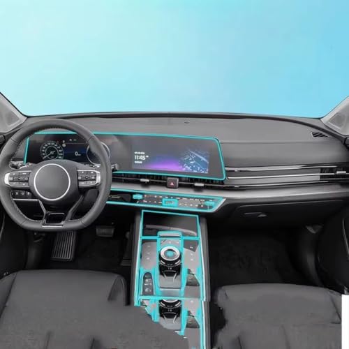 Protecteur d'écran GPS pour Kia Sportage Hybride 2023-2025 film de protection central