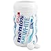 MENTOS PURE WHITE SUGAR-FREE CHEWING GUM WITH XYLITOL, SWEET MINT, STOCKING STUFFER, GIFT, HOLIDAY, CHRISTMAS, 50 PIECE BOTTLE