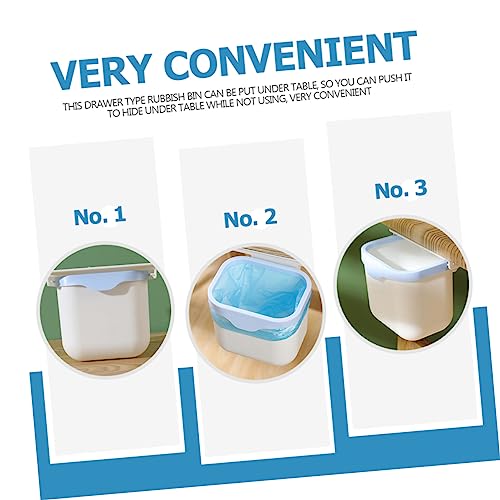 Contenedor de basura compacto para escritorio PRETYZOOM miniatura 6