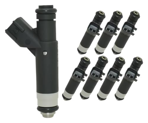 �R���C���W�F�N�^�[ �p F 150 �p �G�N�X�v���[�� E-150 E-250 4.6L �Ԃ̔R�����˃m�Y�� 4L3E9F593B4C 4L3E 9F593 B4C 1/8X 4L3E-9F593-B4C(4L3E-9F593-B4C-8PCS)