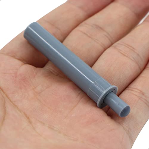 Türdämpfer Möbeltürdämpfer Tür Dämpfer Buffer - 10 Stück Versteckt Plastik Latch Schließen Damper Buffer Push to Open System für Schranktüren Geräuschreduzierung Antikollision Stoßdämpfung.