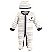 Luvable Friends baby girls Cotton Preemie and Play Cap Sleepers, Anchor, Preemie US