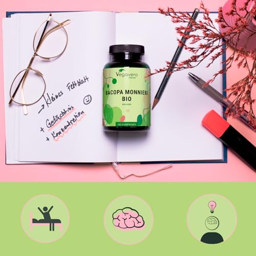 Bacopa Monnieri BIO contre la fatigue mentale et les oublis