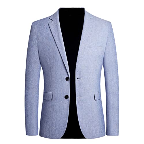 Blazer bleu homme costume de mariage élégant et veste de réception style britannique