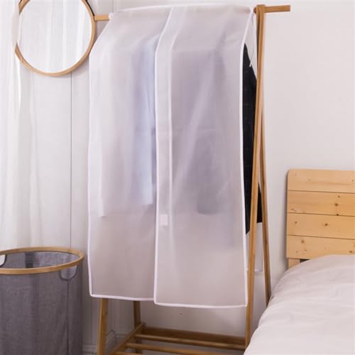 Garment Bags Clothing Dust Cover, Cloakroom Gray Cloth, Floor Hanger Dust Hanger Cover, Transparent Hanging Bag Clothing Bag Clothing Dust Cover,One Color-120X110CM2