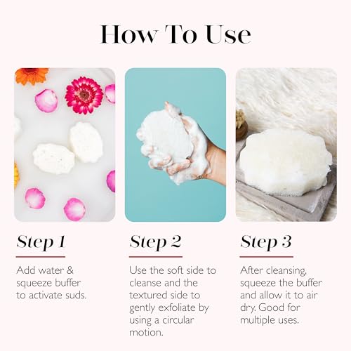 spongell pedi-buffer - cleanse exfoliate amp polish feet - beach grass