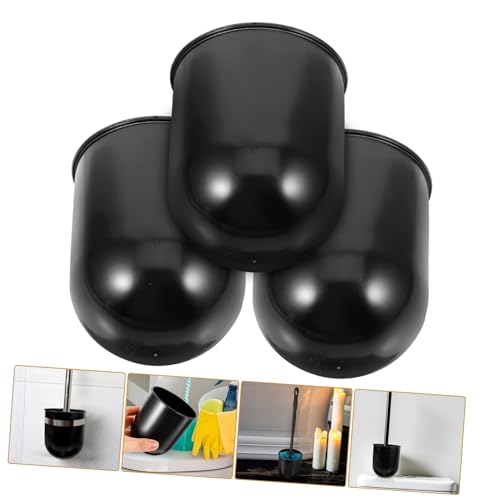Image of Zerodeko 9pcs Plastic Toilet Brush Holder Base Bathroom Cleaning Cup Easy to Clean and Modern Household Accessory for Toilets and Showers