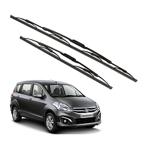 Image of Kylo Windshield Wiper for Ertiga /Conventional and Traditional Metal Type Windshield Water Repellency Scratch Proof Metal Wiper Blades Suitable for Ertiga (Driver Side - 21 inch, Passenger Side - 14 inch)