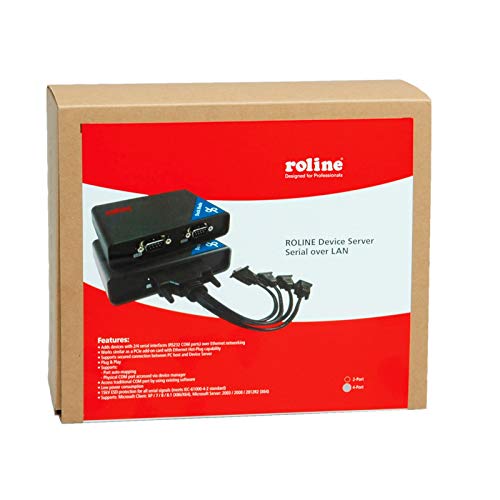 Preisvergleich Produktbild ROLINE Device Server für 4-Port RS232