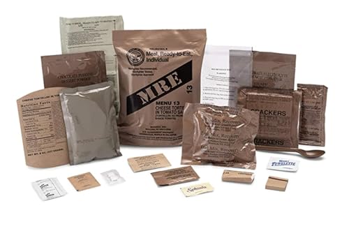 wornick sopacko ameriqual mre meals ready to eat inspection 2025 2026 or better emergency food supply survival camping outdoor 12 packa amp b case bundle 2 count