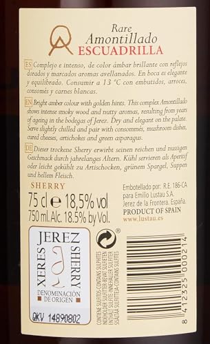 Lustau Escuadrilla Rare Amontillado Sherry (1 x 0.75 l)