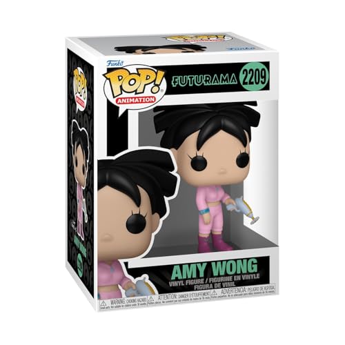 Funko Pop! Animation: Futurama - Amy - Figura de Vinilo Coleccionable - Idea de Regalo - Mercancía Oficial - Juguetes para niños y Adultos - Figura Modelo para coleccionistas y exhibición