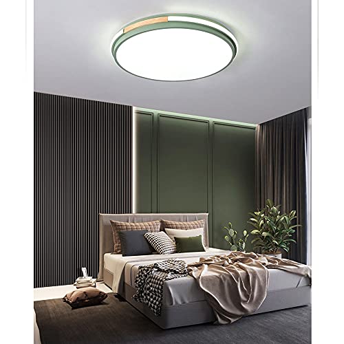 Plafonnier LED dimmable 3 couleurs JCAKES vert pour économie d'énergie - 2