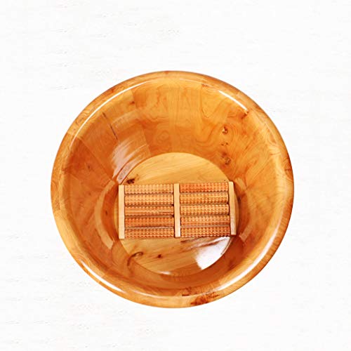 Baño de pies de madera sólida para pedicura miniatura 5