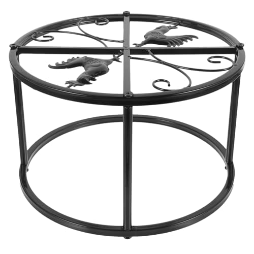Support de mangeoire à poulets durable, étagère en métal robuste